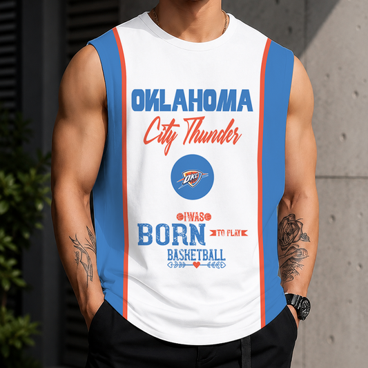 [HOT DEAL] NEW CUSTOMIZED NBA01 OCT OKLAHOMA CITY THUNDER TANK TOP
