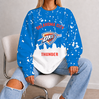 [HOT DEAL] NEW CUSTOMIZED NBA01 OCT OKLAHOMA CITY THUNDER UNISEX SWEATSHIRT