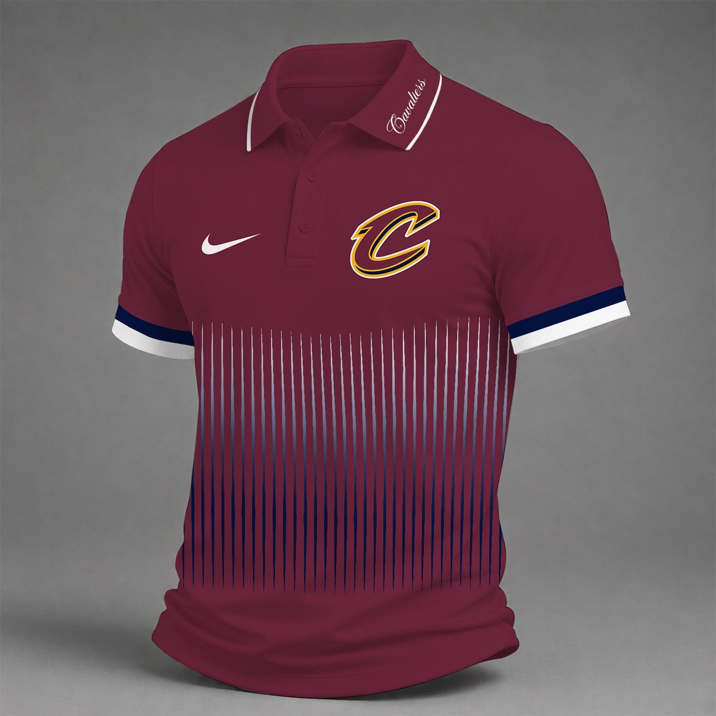 [HOT DEAL] NEW CUSTOMIZED NBA02 CCA CLEVELAND CAVALIERS POLO SHIRT