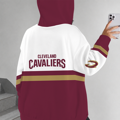 [HOT DEAL] NEW CUSTOMIZED NBA02 CCA CLEVELAND CAVALIERS ZIP HOODIE