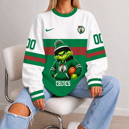 [HOT DEAL] NEW CUSTOMIZED NBA03 BCE BOSTON CELTICS UNISEX SWEATSHIRT