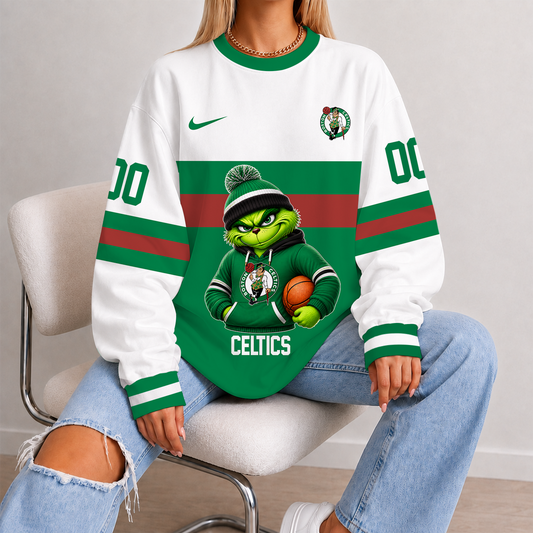 [HOT DEAL] NEW CUSTOMIZED NBA03 BCE BOSTON CELTICS UNISEX SWEATSHIRT