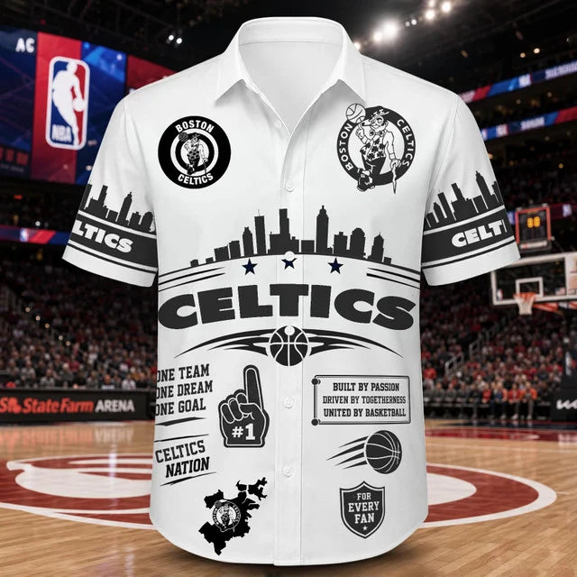 [HOT DEAL] NEW CUSTOMIZED NBA03 BCE BOSTON CELTICS UNISEX HAWAIIAN SHIRT