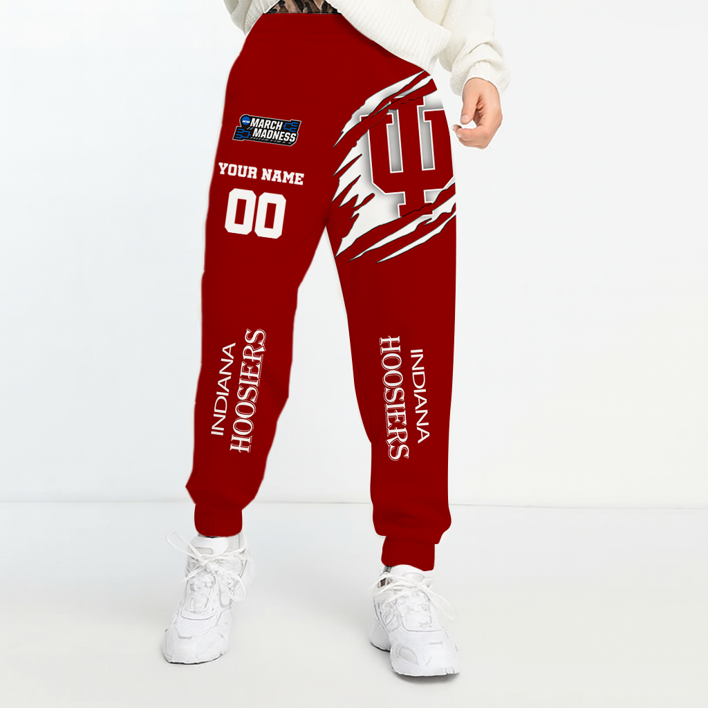 LIMITED DROP - NEW CUSTOMIZED | NCAA MAM03 IDH ID HOOSIERS UNISEX LONG PANTS