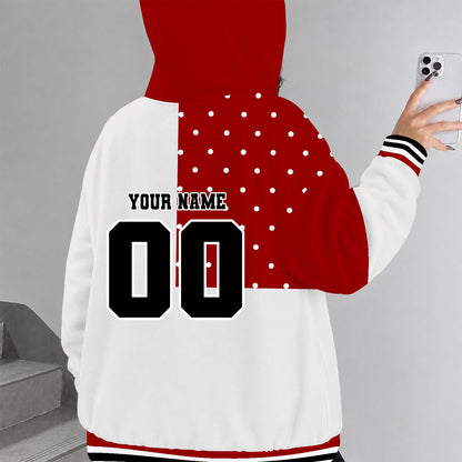 [FAN FAVORITE] NEW CUSTOMIZED NCAA MAM03 IDH INDIANA HOOSIERS STRAPPY ZIP HOODIE