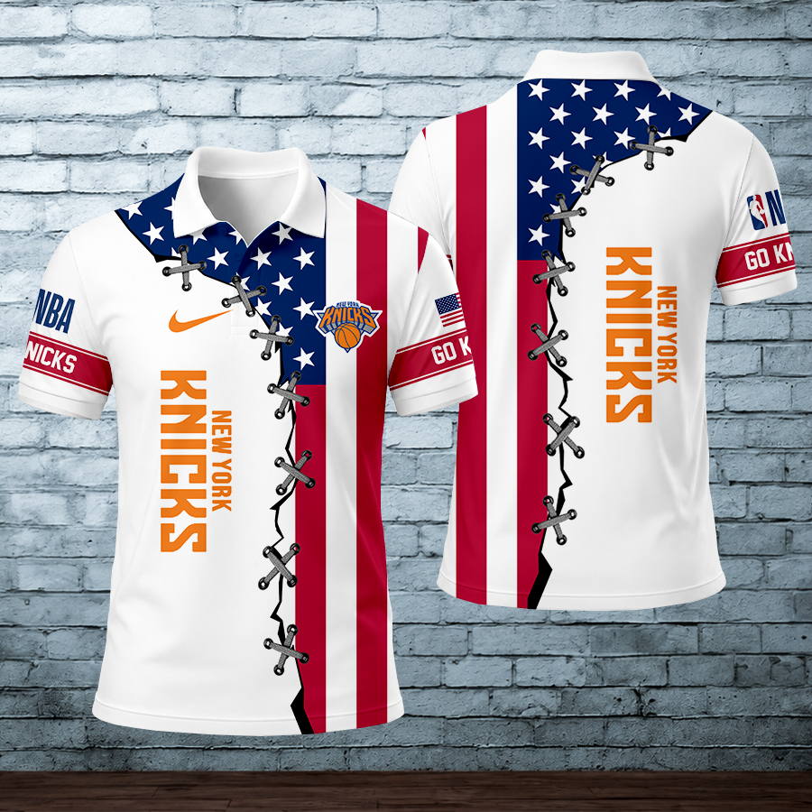 [HOT DEAL] NEW CUSTOMIZED NBA04 NYK NEW YORK KNICKS POLO SHIRT