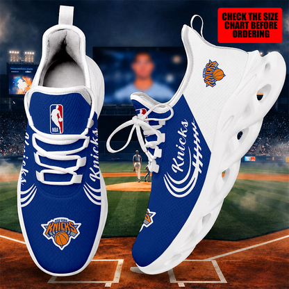 [HOT DEAL] NEW CUSTOMIZED NBA04 NYK NEW YORK KNICKS MAX SOUL SHOES