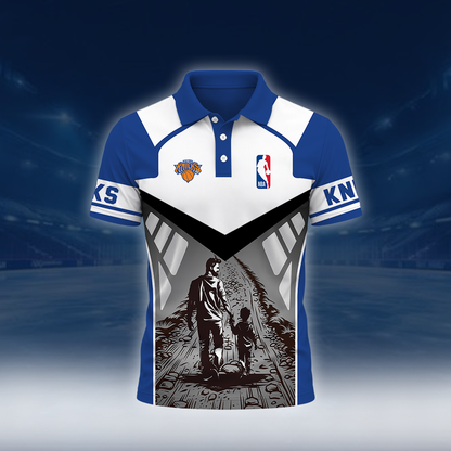 [HOT DEAL] NEW CUSTOMIZED NBA04 NYK NEW YORK KNICKS POLO SHIRT