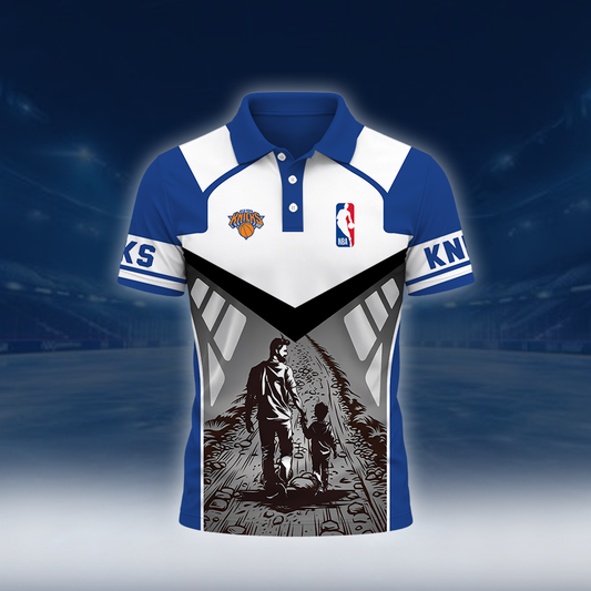 [HOT DEAL] NEW CUSTOMIZED NBA04 NYK NEW YORK KNICKS POLO SHIRT