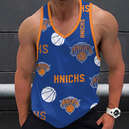 [HOT DEAL] NEW CUSTOMIZED NBA04 NYK NEW YORK KNICKS UNISEX TANK TOP