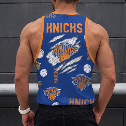 [HOT DEAL] NEW CUSTOMIZED NBA04 NYK NEW YORK KNICKS UNISEX TANK TOP