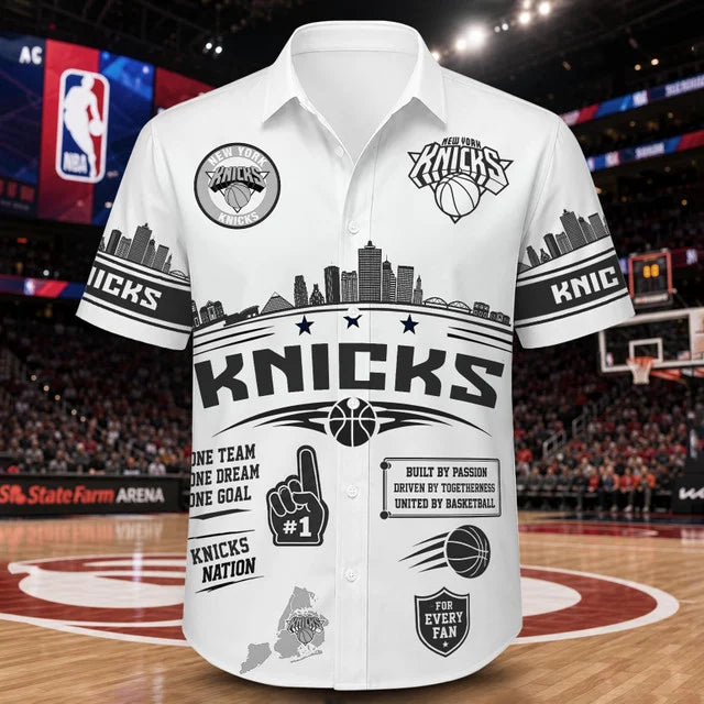 [HOT DEAL] NEW CUSTOMIZED NBA04 NYK NEW YORK KNICKS UNISEX HAWAIIAN SHIRT