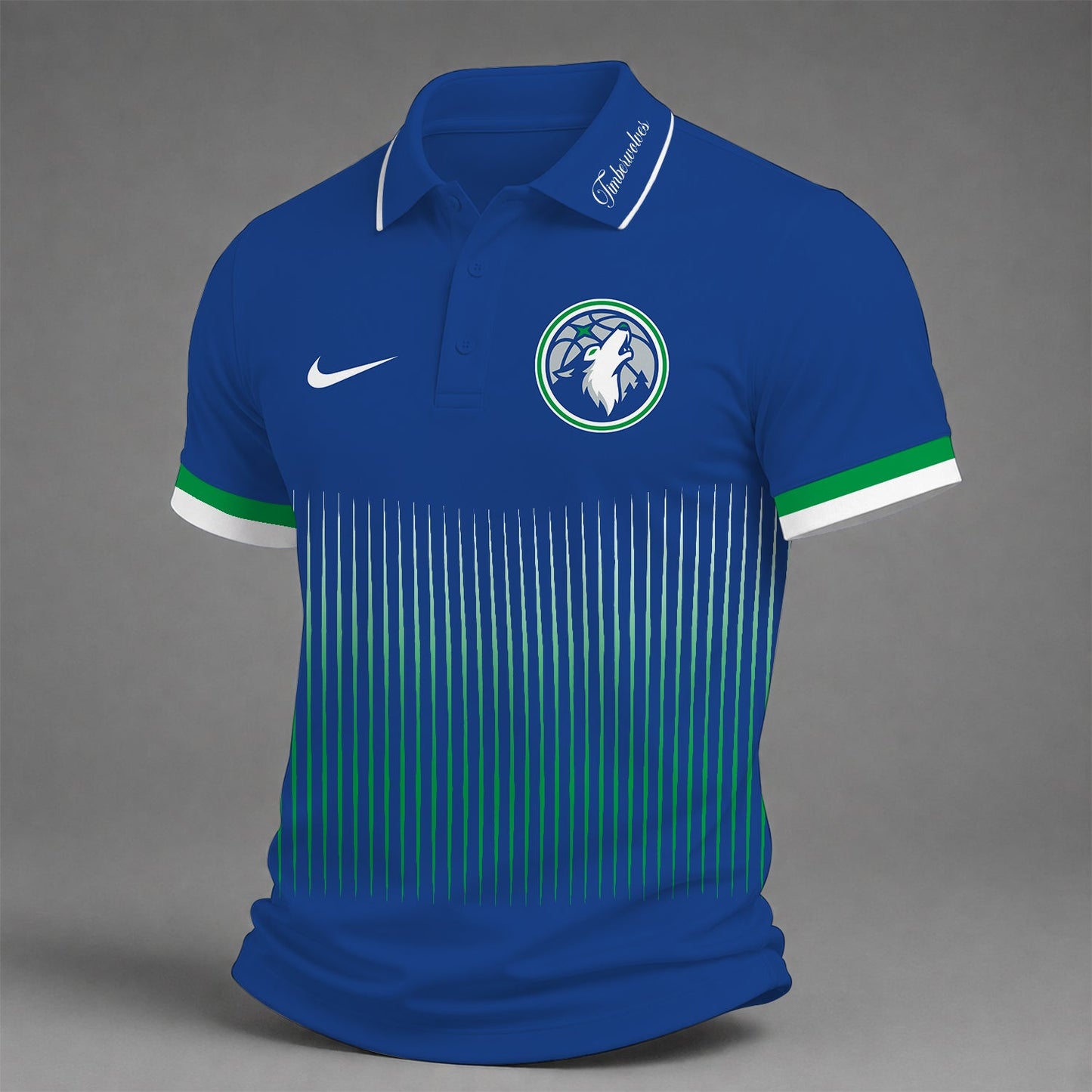 [HOT DEAL] NEW CUSTOMIZED NBA05 MTW MINNESOTA TIMBERWOLVES POLO SHIRT