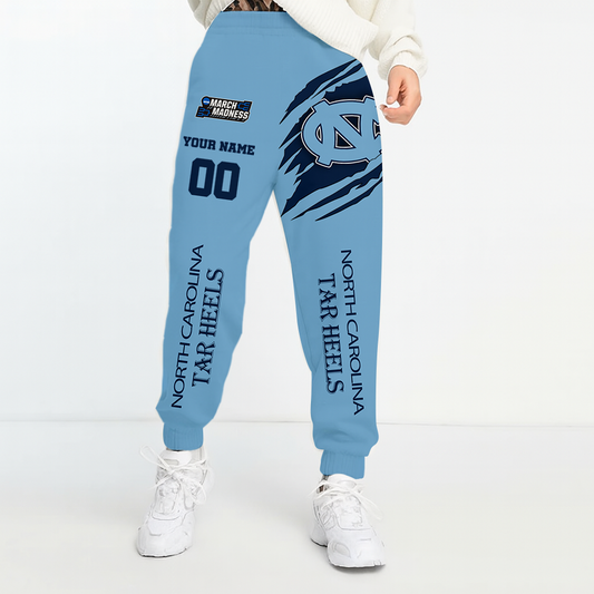 LIMITED DROP - NEW CUSTOMIZED | NCAA MAM05 NTH NC TAR HEELS UNISEX LONG PANTS