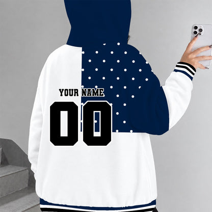 [FAN FAVORITE] NEW CUSTOMIZED NCAA CFH05 PNL PENN STATE NITTANY LIONS STRAPPY ZIP HOODIE