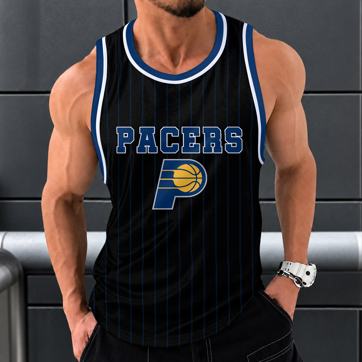 [HOT DEAL] NEW CUSTOMIZED NBA06 IPA INDIANA PACERS UNISEX TANK TOP