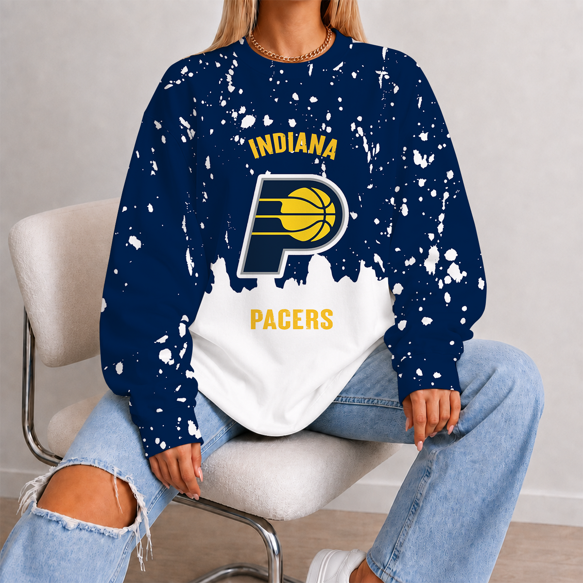 [HOT DEAL] NEW CUSTOMIZED NBA06 IPA INDIANA PACERS UNISEX SWEATSHIRT