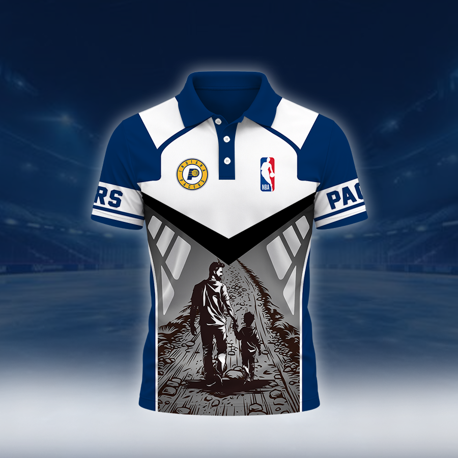 [HOT DEAL] NEW CUSTOMIZED NBA06 IPA INDIANA PACERS POLO SHIRT