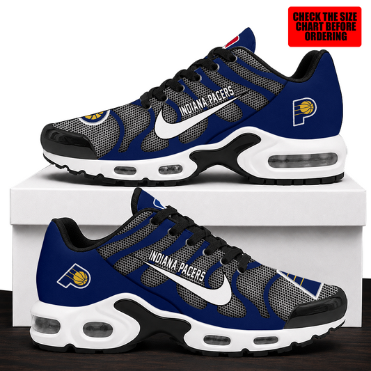 L[HOT DEAL] NEW CUSTOMIZED NBA06 IPA INDIANA PACERS AIR MAX PLUS SNEAKERS
