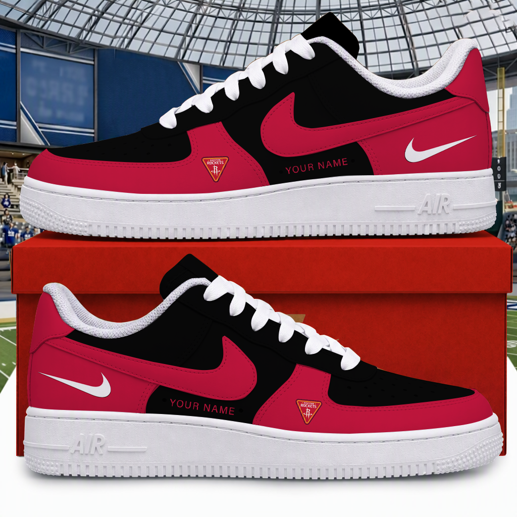 [HOT DEAL] NEW CUSTOMIZED NBA07 HRO HOUSTON ROCKETS AF1 SHOES