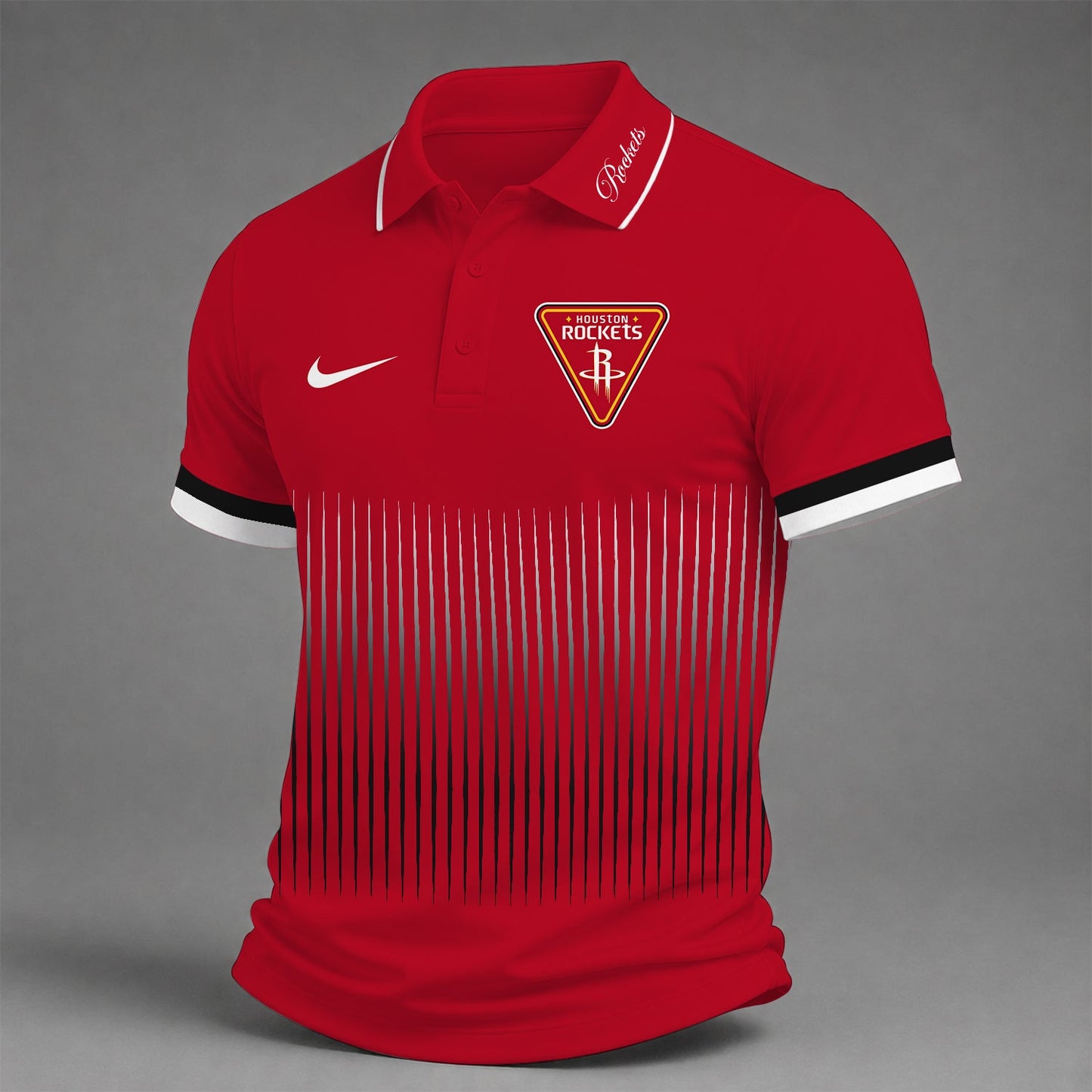 [HOT DEAL] NEW CUSTOMIZED NBA07 HRO HOUSTON ROCKETS POLO SHIRT