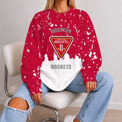 [HOT DEAL] NEW CUSTOMIZED NBA07 HRO HOUSTON ROCKETS UNISEX SWEATSHIRT