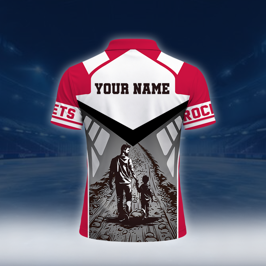[HOT DEAL] NEW CUSTOMIZED NBA07 HRO HOUSTON ROCKETS POLO SHIRT