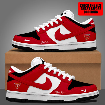 [HOT DEAL] NEW CUSTOMIZED NBA07 HRO HOUSTON ROCKETS DUNK LOW SHOES
