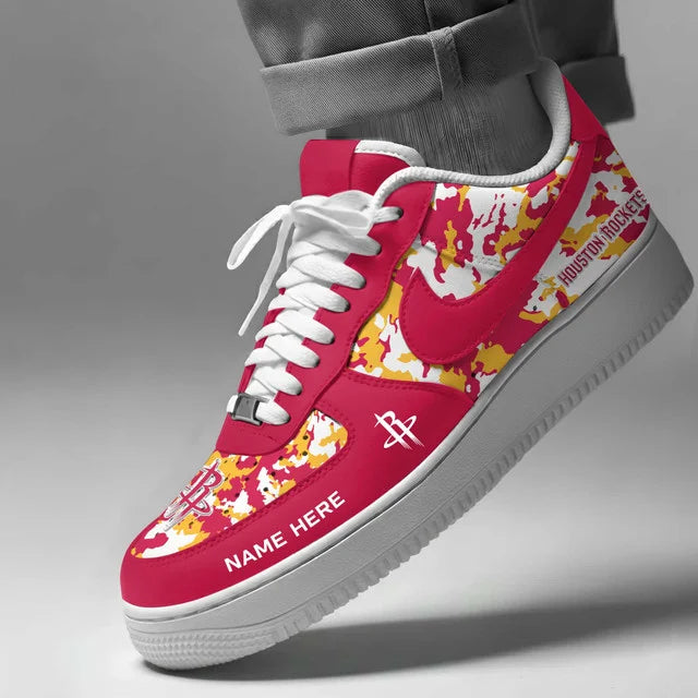 [HOT DEAL] NEW CUSTOMIZED NBA07 HRO HOUSTON ROCKETS AF1 SHOES