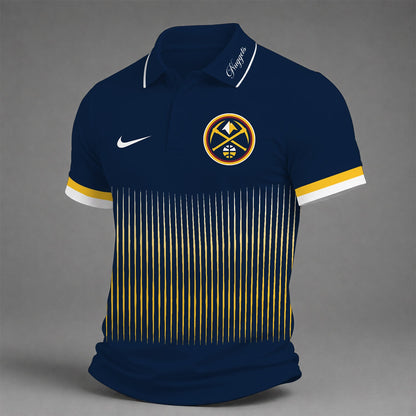 [HOT DEAL] NEW CUSTOMIZED NBA08 DNU DENVER NUGGETS POLO SHIRT