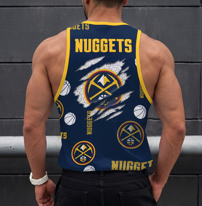 [HOT DEAL] NEW CUSTOMIZED NBA08 DNU DENVER NUGGETS UNISEX TANK TOP