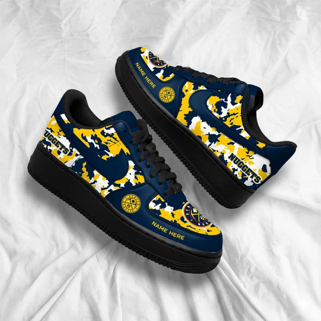 [HOT DEAL] NEW CUSTOMIZED NBA08 DNU DENVER NUGGETS AF1 SHOES