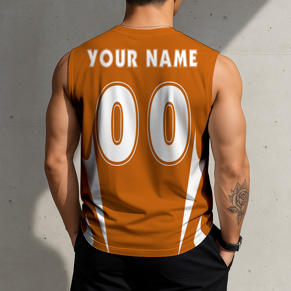 LIMITED DROP - NEW CUSTOMIZED | NCAA MAM08 TXL TX LONGHORNS MEN'S GYM SHIRT
