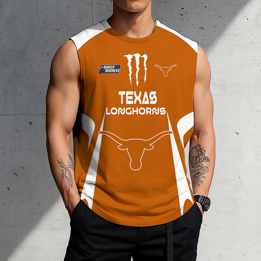LIMITED DROP - NEW CUSTOMIZED | NCAA MAM08 TXL TX LONGHORNS MEN'S GYM SHIRT
