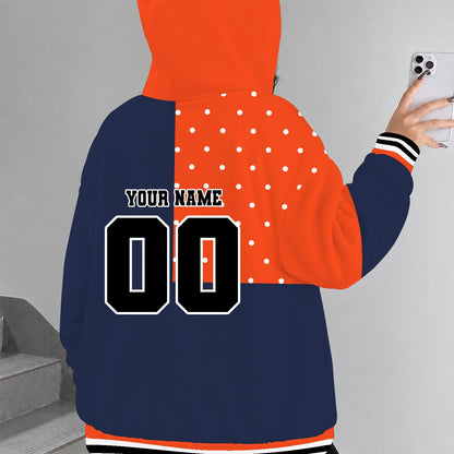 [FAN FAVORITE] NEW CUSTOMIZED NCAA CFH08 VIC VIRGINIA CAVALIERS STRAPPY ZIP HOODIE