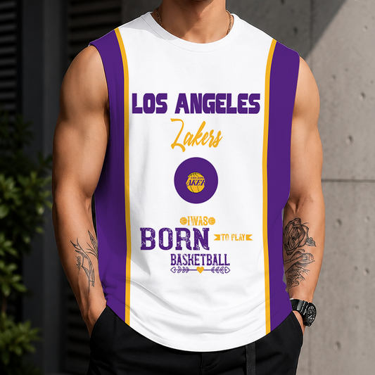 [HOT DEAL] NEW CUSTOMIZED NBA09 LLA LOS ANGELES LAKERS TANK TOP