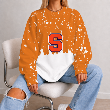 [FAN FAVORITE] NEW CUSTOMIZED NCAA CFH09 SYO SYRACUSE ORANGE UNISEX SWEATSHIRT
