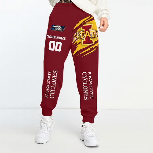 LIMITED DROP - NEW CUSTOMIZED | NCAA MAM10 ISC IS CYCLONES UNISEX LONG PANTS