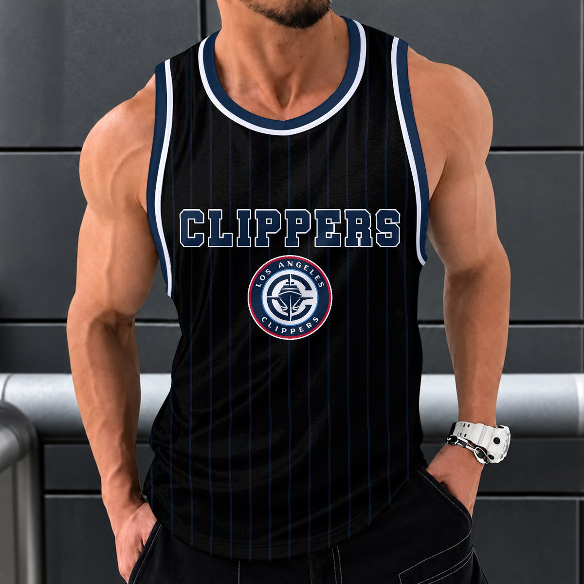 [HOT DEAL] NEW CUSTOMIZED NBA10 LCL LOS ANGELES CLIPPERS UNISEX TANK TOP