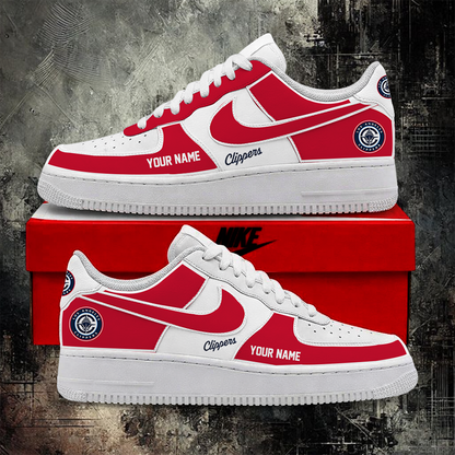 [HOT DEAL] NEW CUSTOMIZED NBA10 LCL LOS ANGELES CLIPPERS AF1 SHOES