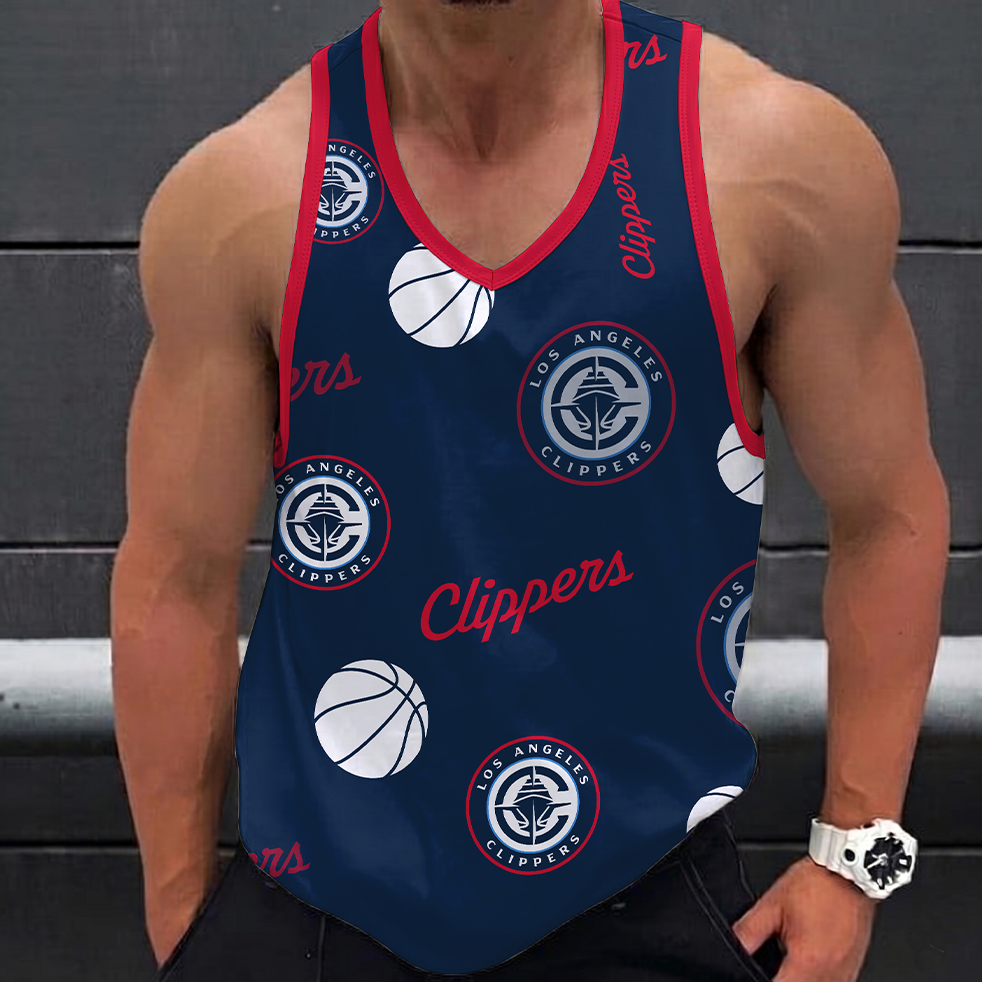 [HOT DEAL] NEW CUSTOMIZED NBA10 LCL LOS ANGELES CLIPPERS UNISEX TANK TOP