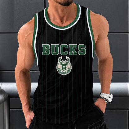 [HOT DEAL] NEW CUSTOMIZED NBA11 MBU MILWAUKEE BUCKS UNISEX TANK TOP