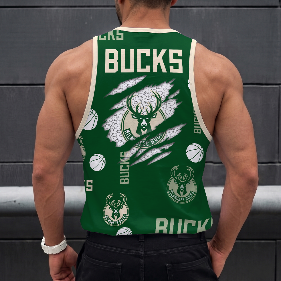 [HOT DEAL] NEW CUSTOMIZED NBA11 MBU MILWAUKEE BUCKS UNISEX TANK TOP