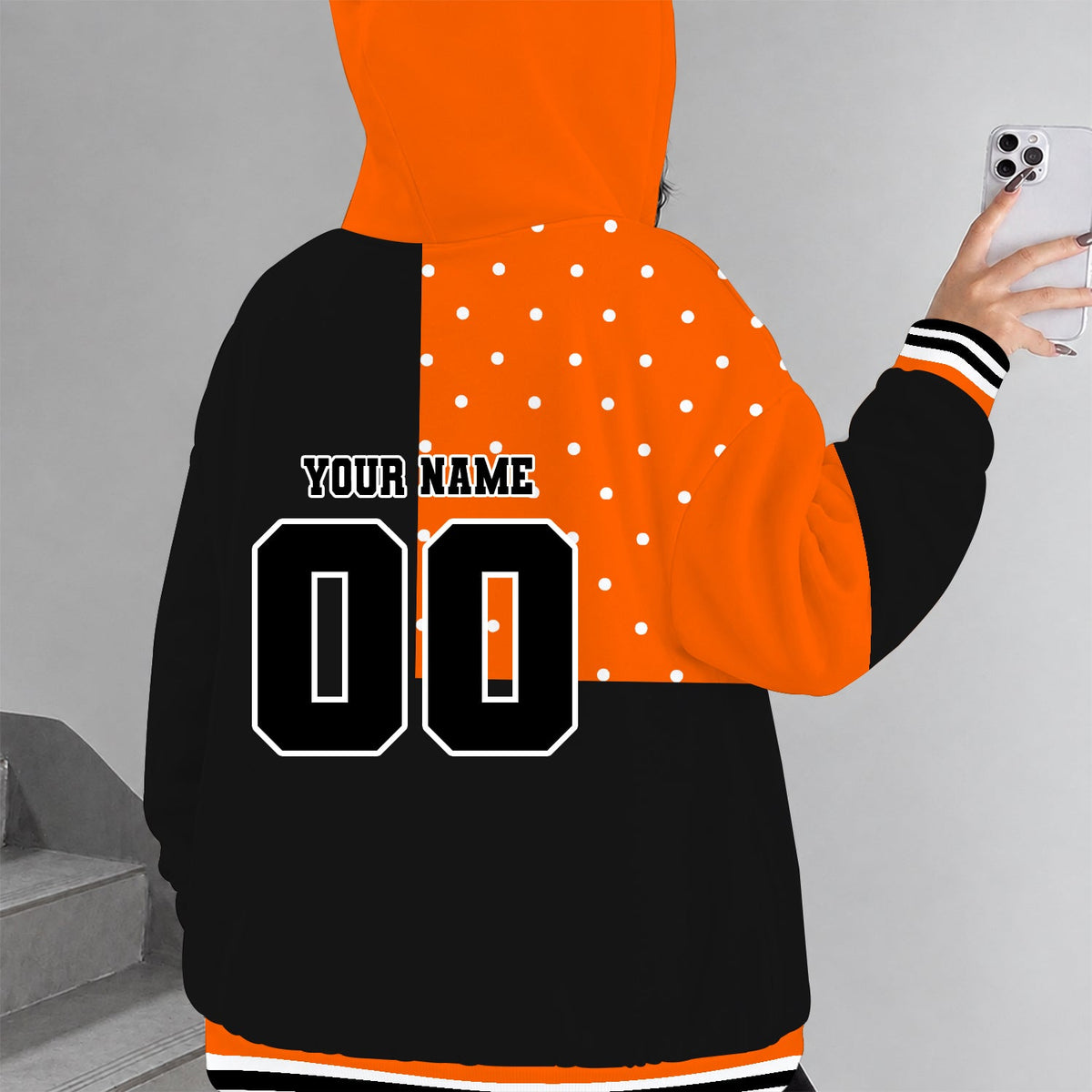 [FAN FAVORITE] NEW CUSTOMIZED NCAA CFH11 PRT PRINCETON TIGERS STRAPPY ZIP HOODIE