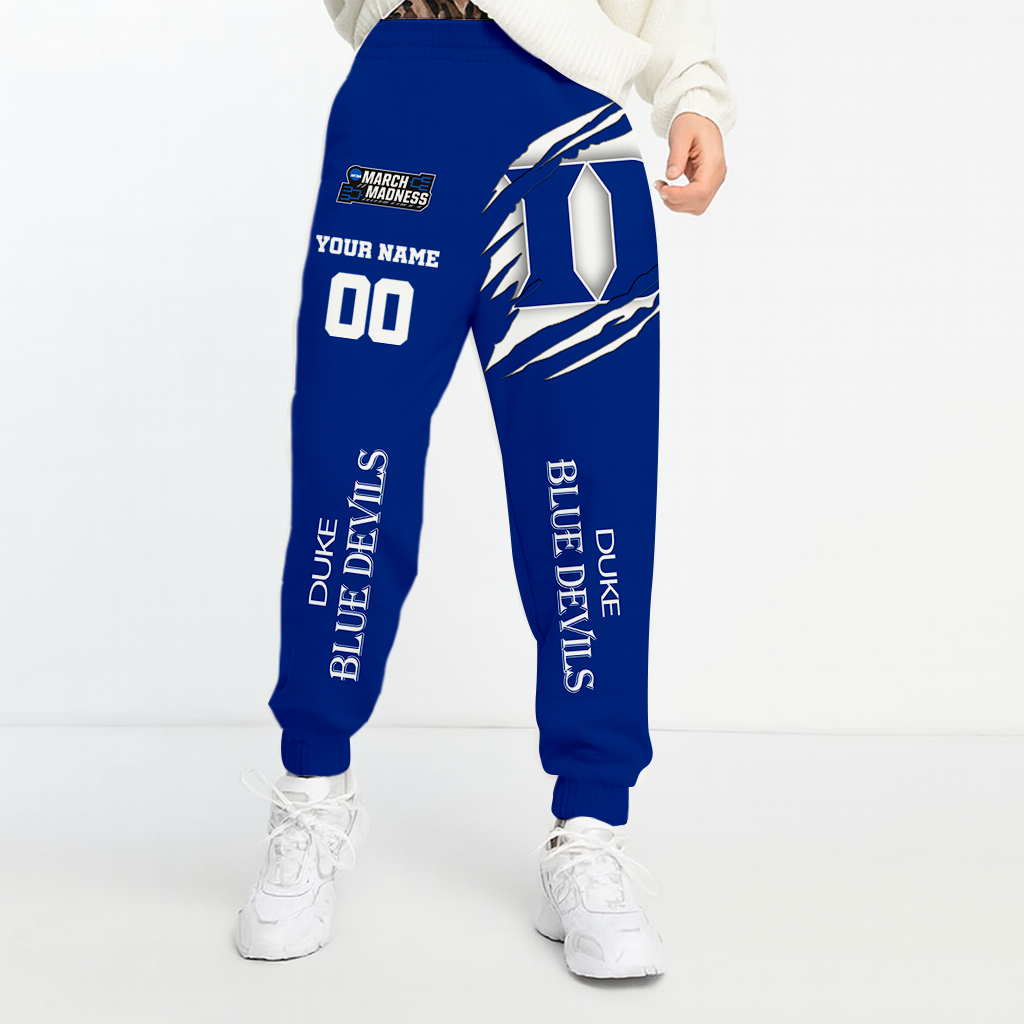 LIMITED DROP - NEW CUSTOMIZED | NCAA MAM12 DLD DL DEVILS UNISEX LONG PANTS