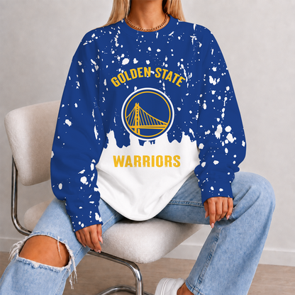 [HOT DEAL] NEW CUSTOMIZED NBA12 GSW GOLDEN STATE WARRIORS UNISEX SWEATSHIRT