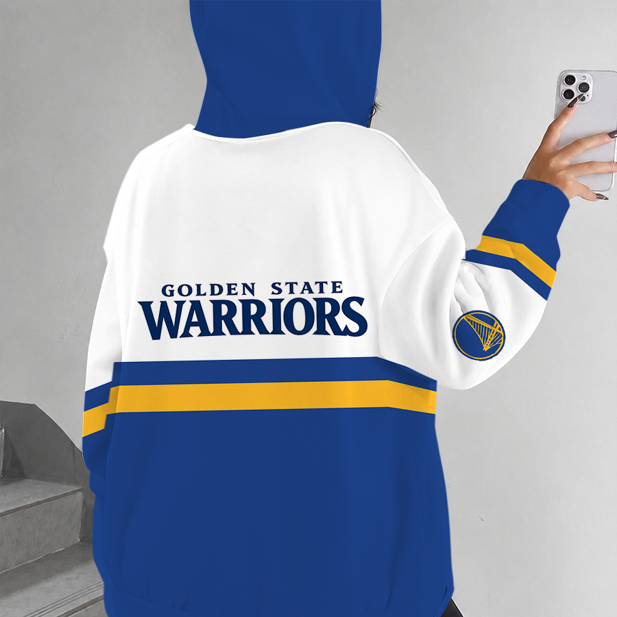 [HOT DEAL] NEW CUSTOMIZED NBA12 GSW GOLDEN STATE WARRIORS ZIP HOODIE
