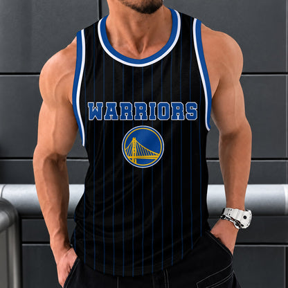 [HOT DEAL] NEW CUSTOMIZED NBA12 GSW GOLDEN STATE WARRIORS UNISEX TANK TOP