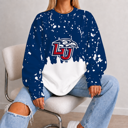 [FAN FAVORITE] NEW CUSTOMIZED NCAA CFH12 LIF LIBERTY FLAMES UNISEX SWEATSHIRT