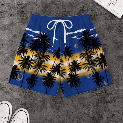 [HOT DEAL] NEW CUSTOMIZED NBA12 GSW GOLDEN STATE WARRIORS SHORT PANTS